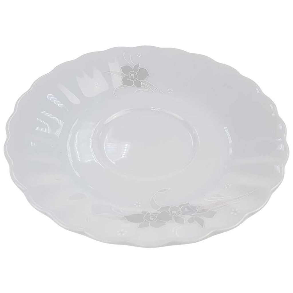 [98307] Untertasse 16,8 cm Eschenbach Toledo Dekor 2665 Orchidee gebraucht - sehr gut Bild 2