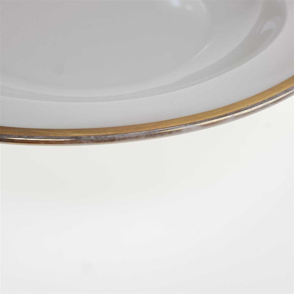 [98311] Suppenteller Goldrand 22,5 cm Eschenbach Rita W1242 5 mm gebraucht - gut Bild 3