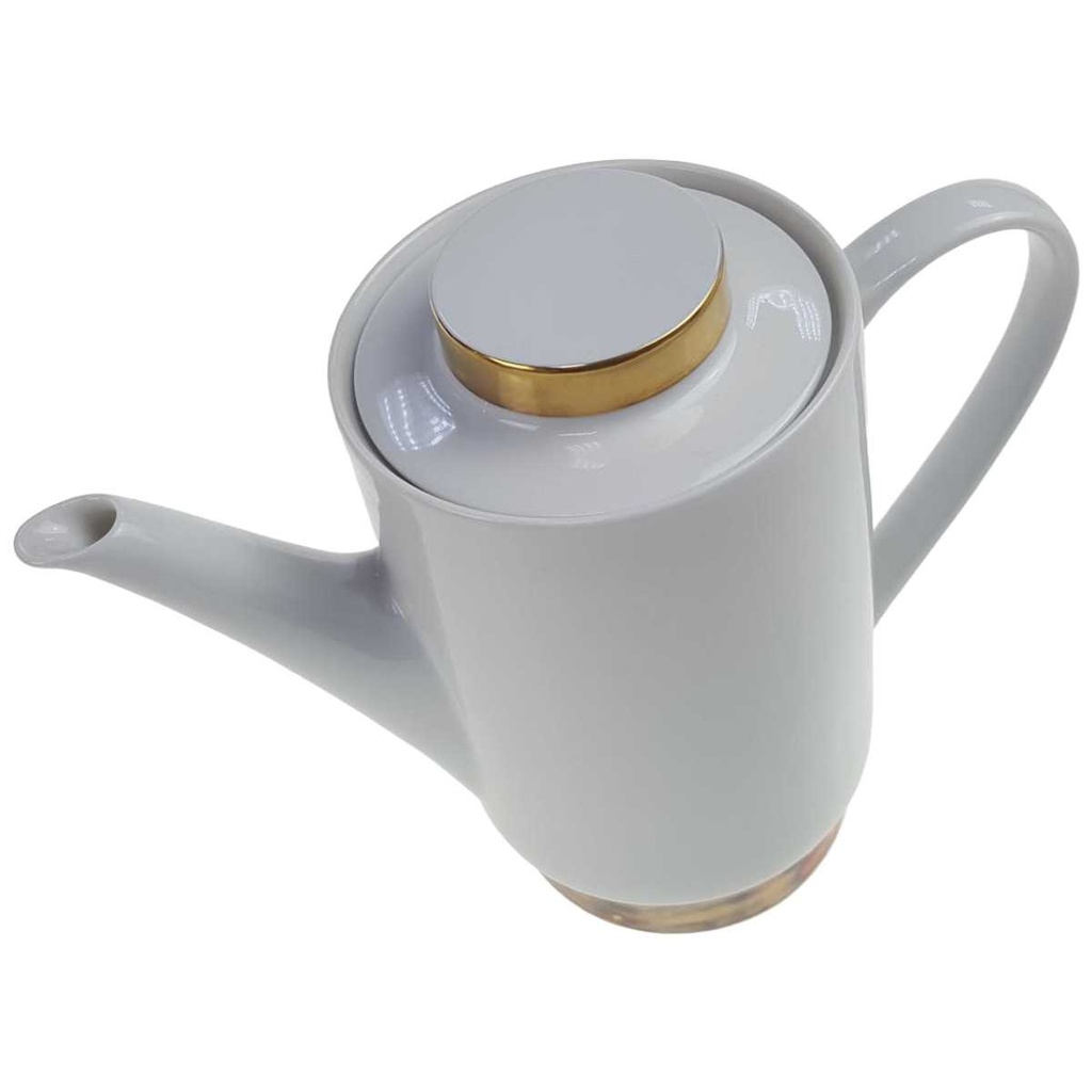 [98315] Kaffeekanne Goldrand 1 L Melitta Hamburg gebraucht - gut Bild 2