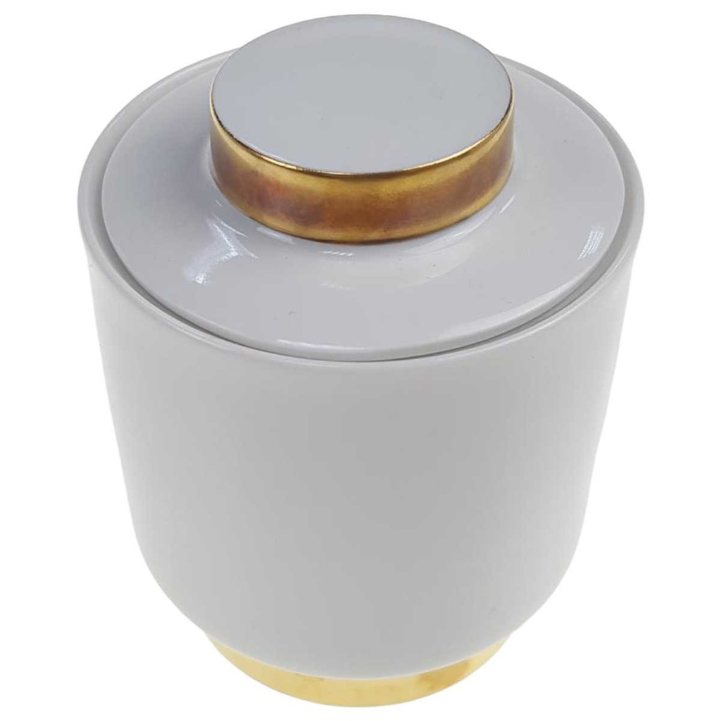 [98316] Zuckerdose Goldrand Melitta Hamburg gebraucht - gut Bild 2