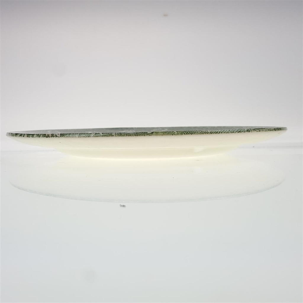 [98320] Speiseteller 24,5 cm English Ironstone Tableware (EIT) EIT England Heuwagen Grün gebraucht - akzeptabel Bild 3