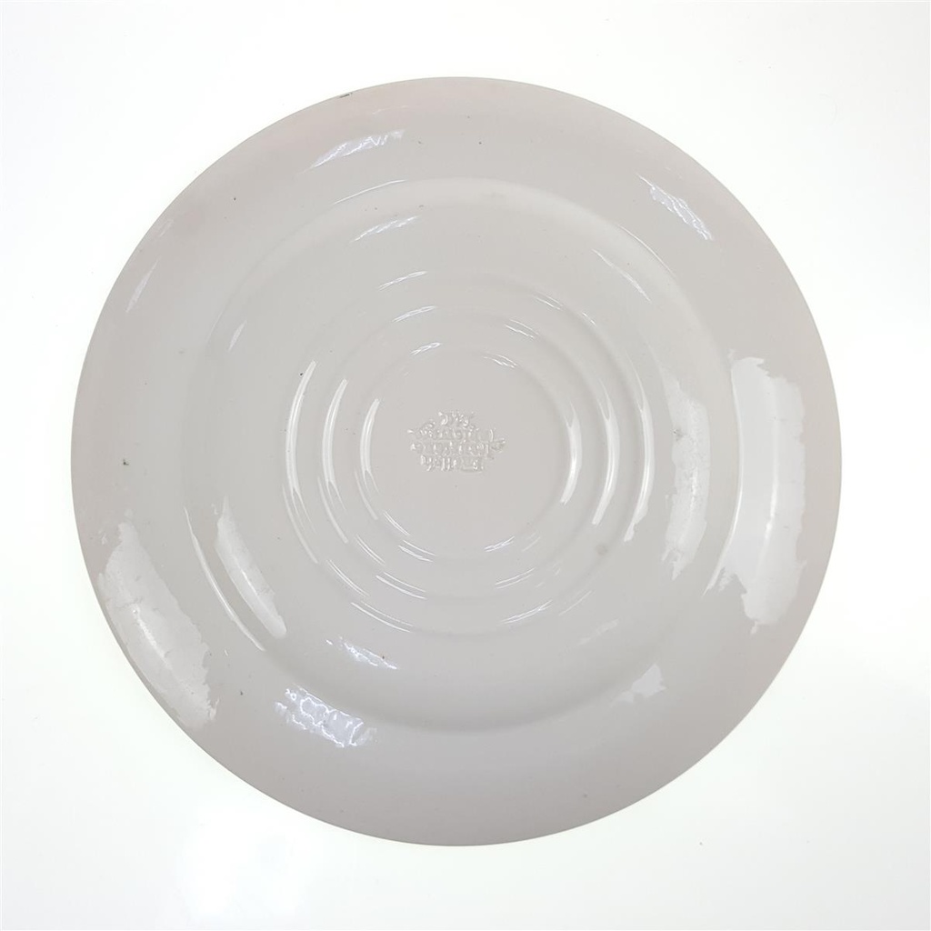 [98320] Speiseteller 24,5 cm English Ironstone Tableware (EIT) EIT England Heuwagen Grün gebraucht - akzeptabel Bild 4