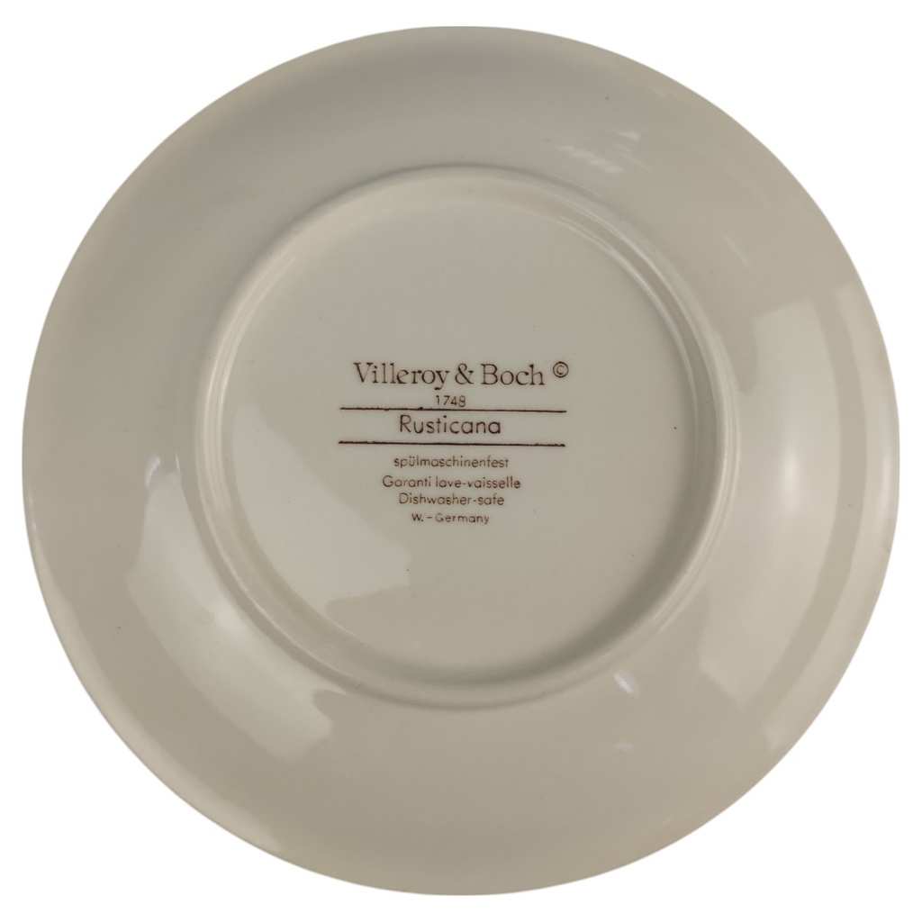 [98322] Suppenteller 17,1 cm Villeroy & Boch Rusticana Grün gebraucht - akzeptabel Bild 3