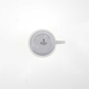 [98326] Kaffeetasse Goldrand Winterling Kirchenlamitz Relief Weiß mit gebraucht - gut Bild 4