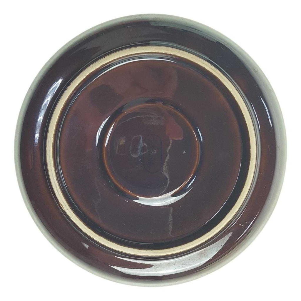 [98339] Untertasse für Kaffee 14,6 cm Melitta Heidelberg braun gebraucht - akzeptabel Bild 4