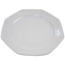 [98347] Speiseteller 24,5 cm Schirnding Bavaria Paris Kordelrand Blaukante gebraucht - akzeptabel Bild 2
