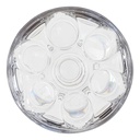 [98363] Kerzenhalter für 7 Kerzen 11,5 cm H Kristallglas Transparent Bild 3