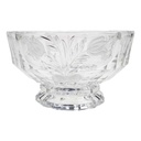 [98365] Deckeldose Bonboniere Ätzdekor 16 cm H 19,5 Kristallglas Bild 5