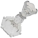 [98369] Kerzenhalter für Stabkerzen 12 cm Sudety Transparent gebraucht - gut Bild 2