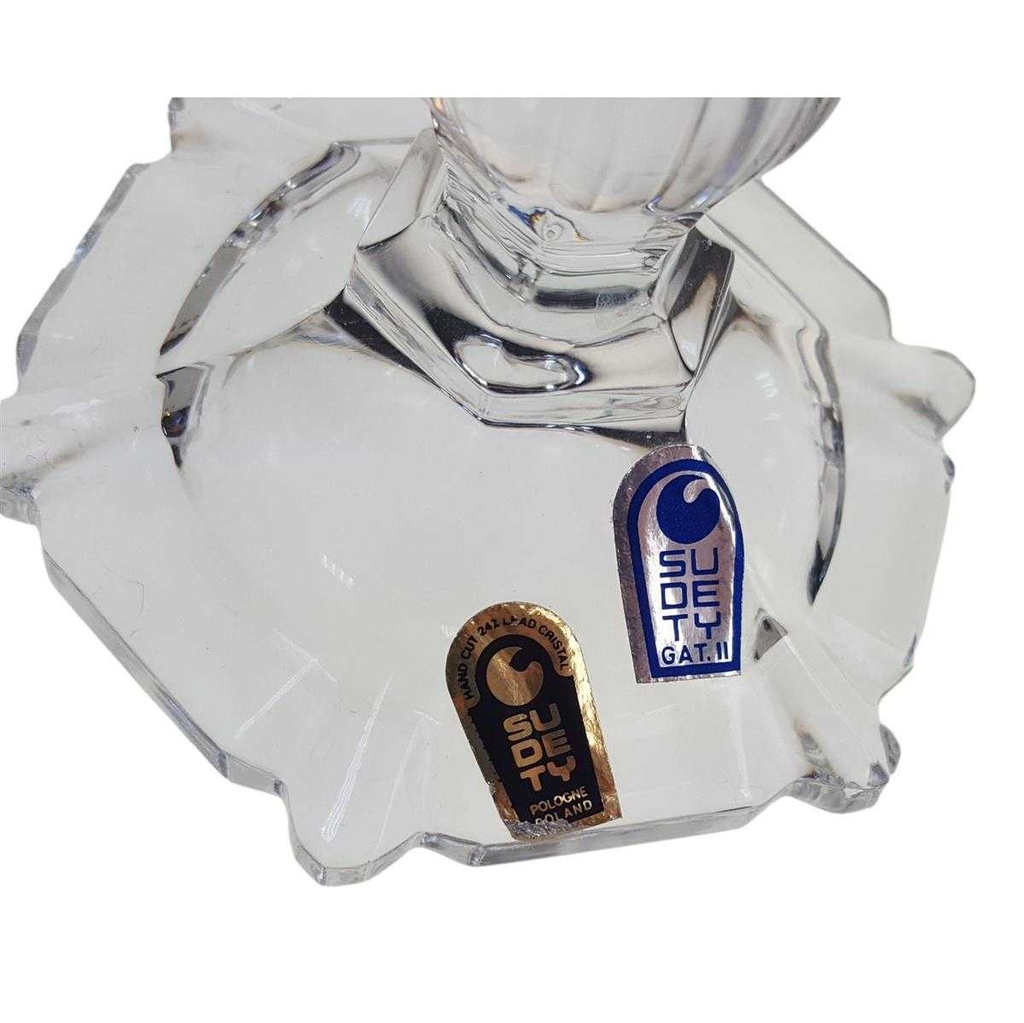 [98369] Kerzenhalter für Stabkerzen 12 cm Sudety Transparent gebraucht - gut Bild 3