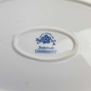 [98371] Speiseplatte 33x21,8 cm Triptis Porzellan Romantika Zwiebelmuster gebraucht - akzeptabel Bild 3