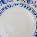 [98372] Untertasse 17,5 cm Triptis Porzellan Romantika Zwiebelmuster gebraucht - akzeptabel Bild 3