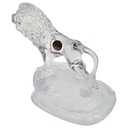 [98373] Skulptur Cristal d`Arques Löwe Transparent gebraucht - neuwertig Bild 2