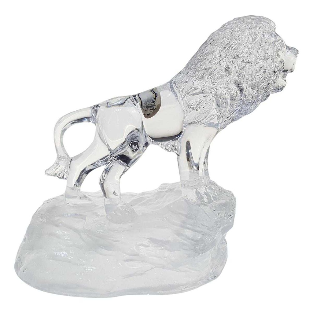 [98373] Skulptur Cristal d`Arques Löwe Transparent gebraucht - neuwertig Bild 3