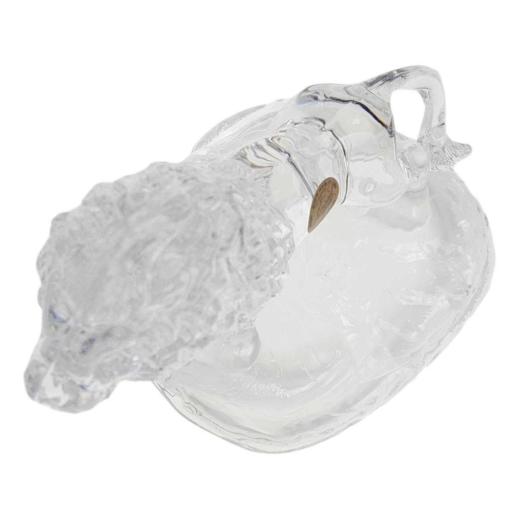 [98373] Skulptur Cristal d`Arques Löwe Transparent gebraucht - neuwertig Bild 5