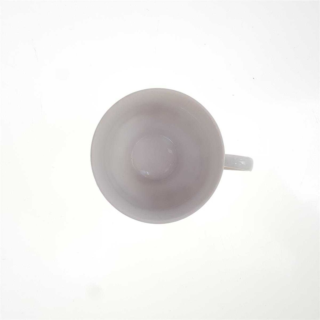 [98385] Kaffeetasse Seltmann Weiden Relief Pinke Blume gebraucht - sehr gut Bild 3