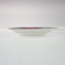 [98386] Untertasse für Kaffee 14,4 cm Seltmann Weiden Relief Pinke Blume gebraucht - sehr gut Bild 3