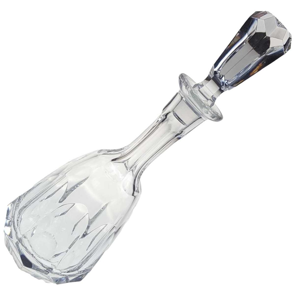 [98390] Karaffe Überfangglas Nachtmann Alexandra Transparent gebraucht - sehr gut Bild 2