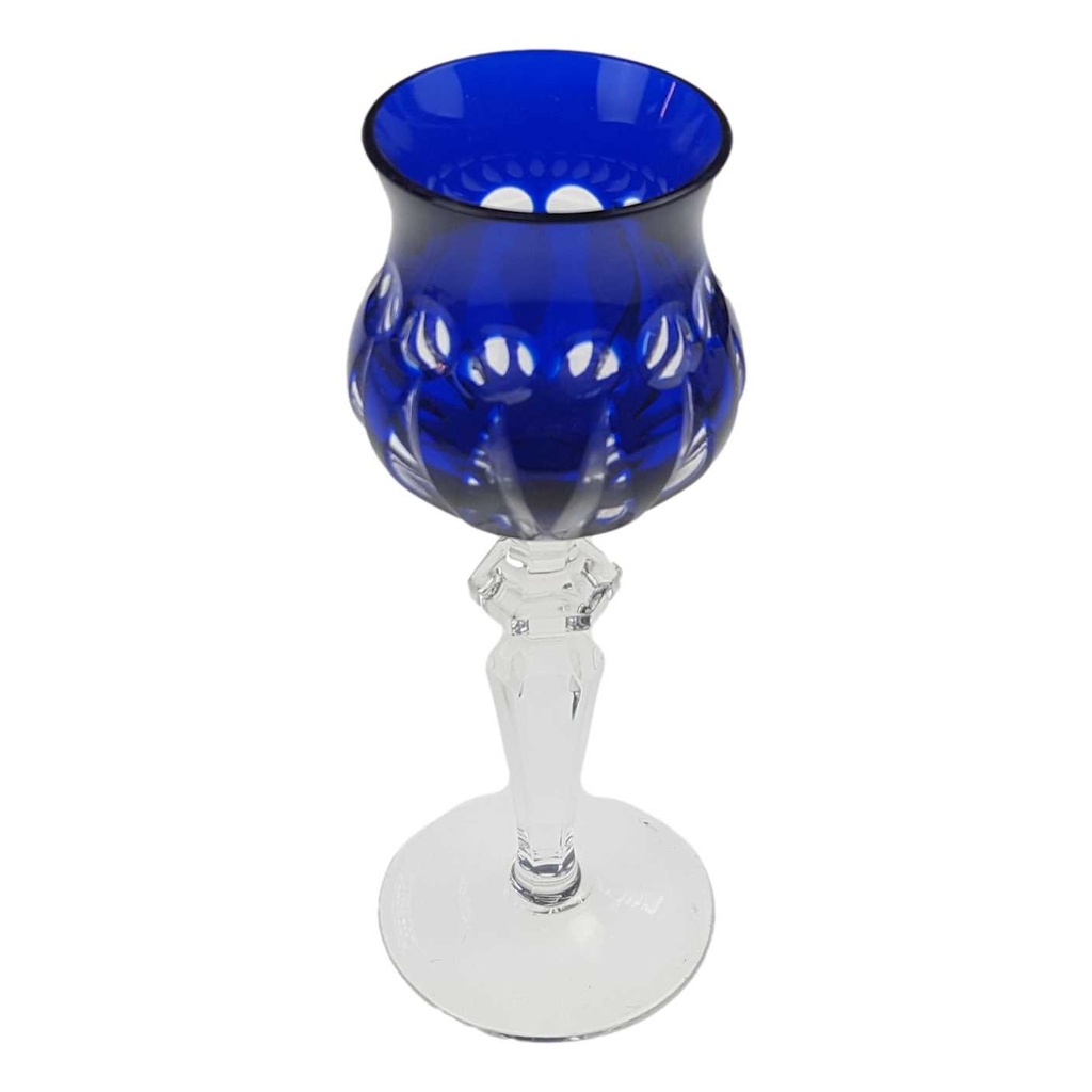 [98392] Likörglas Römerglas Schnapsglas Überfangglas Nachtmann Marylin Kobaltblau Blau gebraucht - sehr gut Bild 2