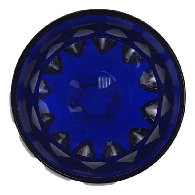 [98392] Likörglas Römerglas Schnapsglas Überfangglas Nachtmann Marylin Kobaltblau Blau gebraucht - sehr gut Bild 3