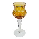 [98396] Likörglas Römerglas Schnapsglas Überfangglas Nachtmann Marylin Beige Bernstein gebraucht - sehr gut Bild 2