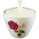 [98402] Zuckerdose Seltmann Weiden Rosendekor 1714 gebraucht - sehr gut Bild 2