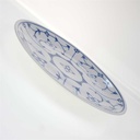 [98403] Kuchenteller 19 cm GKC Bavaria Indisch Blau Strohblume gebraucht - akzeptabel Bild 2