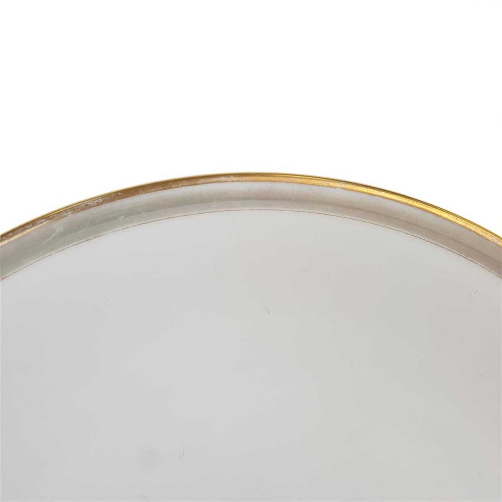 [98409-1] Kuchenteller Goldrand 19,7 cm Edelstein Bavaria Grauband 21499 gebraucht - akzeptabel Bild 4