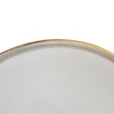 [98409-1] Kuchenteller Goldrand 19,7 cm Edelstein Bavaria Grauband 21499 gebraucht - akzeptabel Bild 4