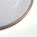 [98409-1] Kuchenteller Goldrand 19,7 cm Edelstein Bavaria Grauband 21499 gebraucht - akzeptabel Bild 5