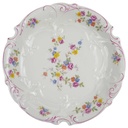 Zierschale 29,5 cm Altenburg Blumendekor Blumen gebraucht - gut