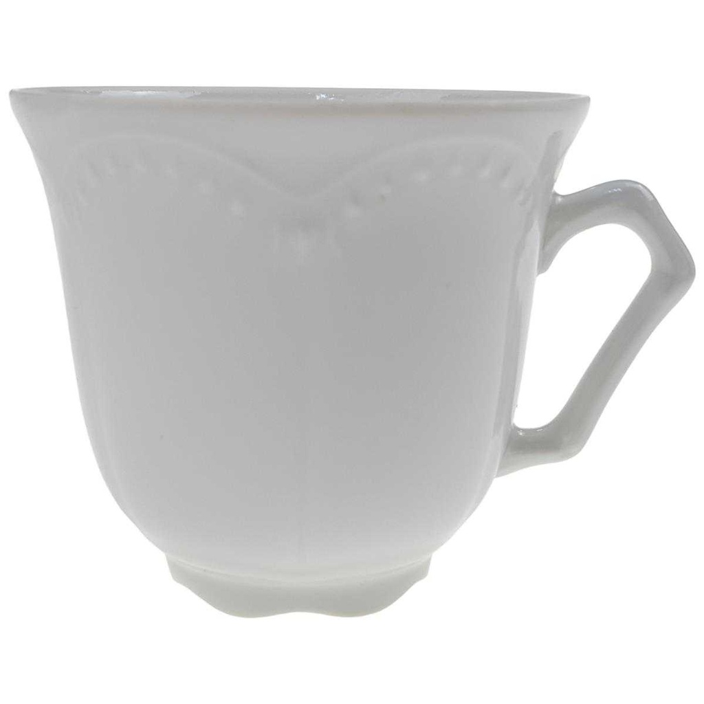 [100011] Kaffeetasse Karolina Fine Royal Weiß gebraucht - gut