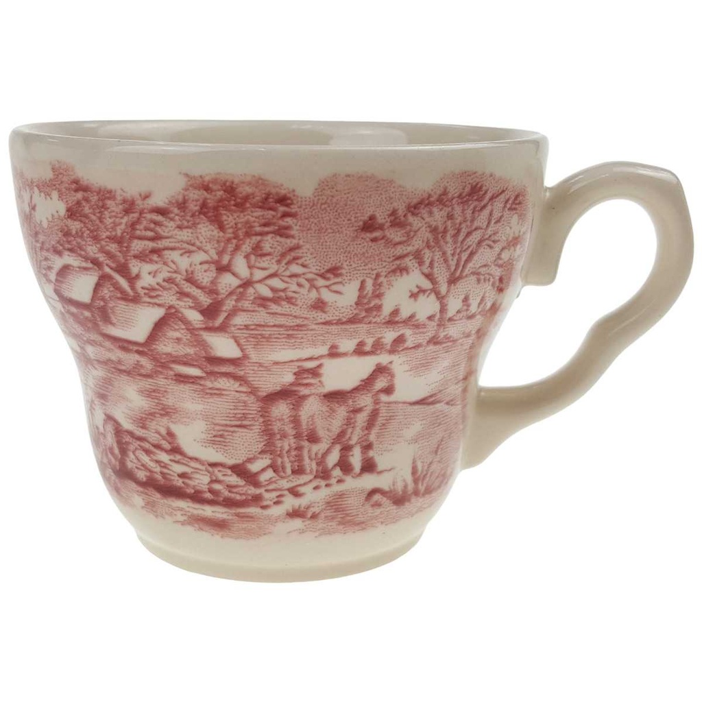 [100013] Kaffeetasse English Ironstone Tableware (EIT) EIT England Four Seasons Winter On The Home Farm gebraucht - sehr gut