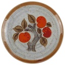 Speiseteller 25 cm Schramberg Mandarin gebraucht - sehr gut