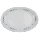 Servierplatte 30,8x21 cm Seltmann Weiden Julia Blaue Margeritenranke gebraucht - akzeptabel