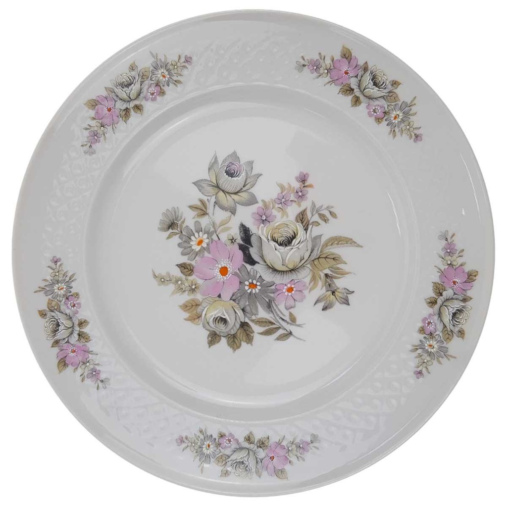 [100043] Kuchenteller Dessertteller 19 cm Seltmann Weiden Annabell bunte Blumen gebraucht - akzeptabel
