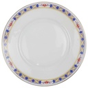 Kuchenteller Dessertteller Goldrand 19,5 cm Rosenthal Botticelli Bunte Blumenranke Bavaria Selb gebraucht - gut
