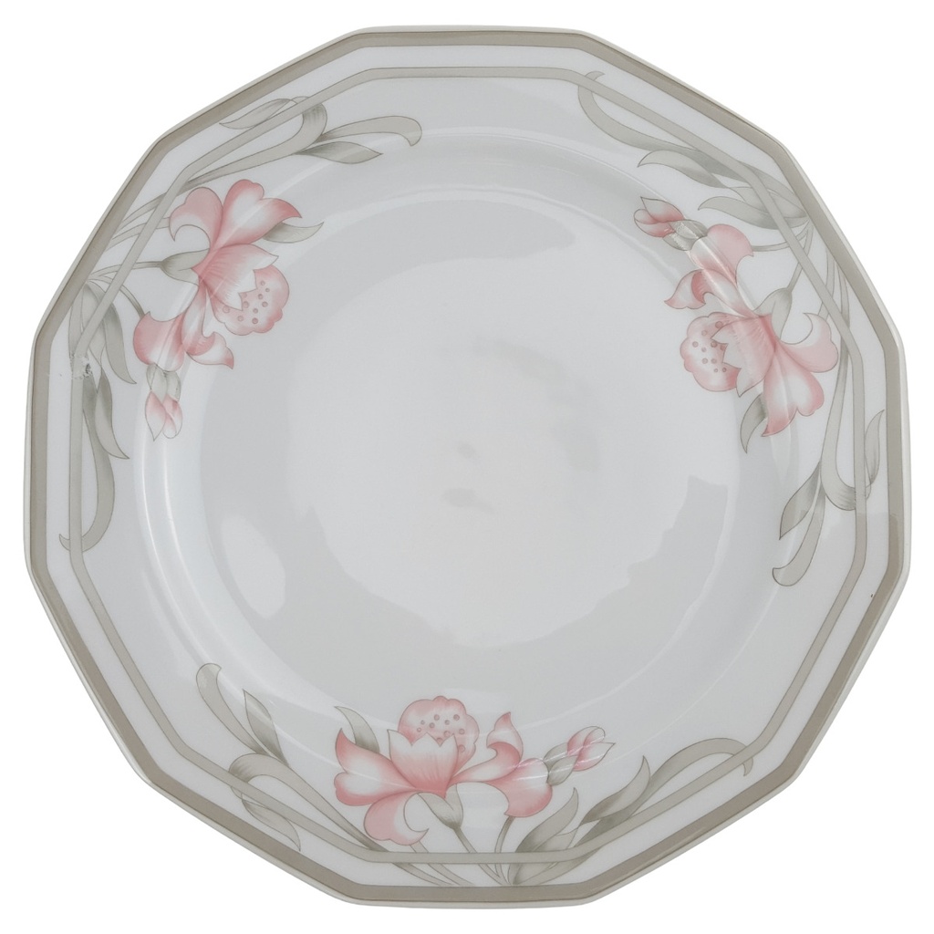 [100221] Speiseteller 24,7 cm Arabella Atelier Blumendekor