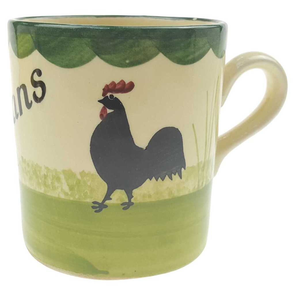 [100237] Kaffeetasse Kaffeebecher Zeller Keramik Hahn & Henne Hans gebraucht - gut