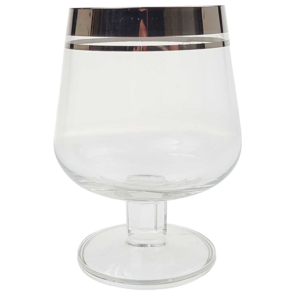 [100243] Cognacschwenker Cognacglas Platinrand