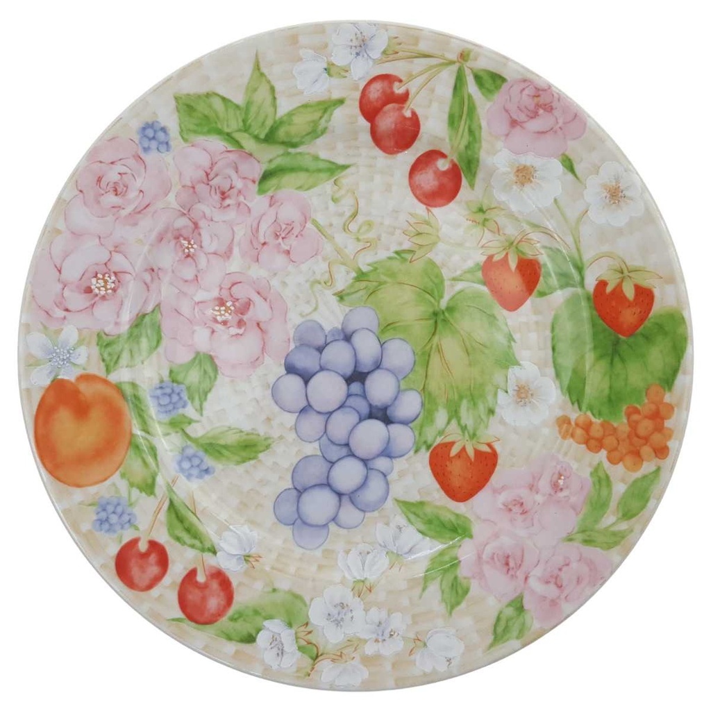 [100259] Kuchenteller Dessertteller 20 cm Seltmann Weiden Il Giardino Le Panier Fleuri gebraucht - neuwertig