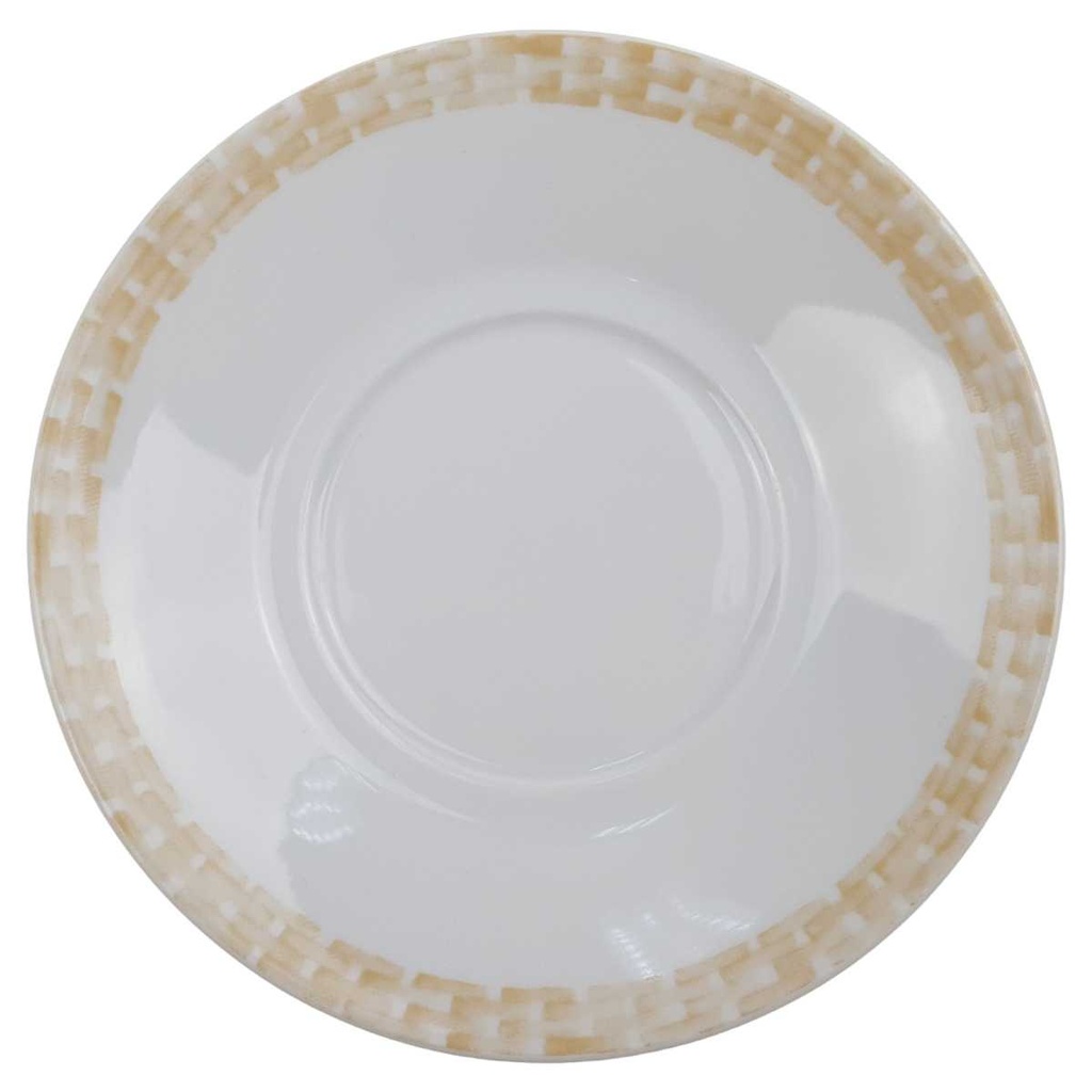 [100261] Untertasse für Kaffee 14,7 cm Seltmann Weiden Il Giardino Le Panier Fleuri gebraucht - neuwertig