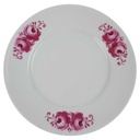 Kuchenteller Dessertteller 19 cm Winterling Kirchenlamitz rosa Blumen Relief gebraucht - gut