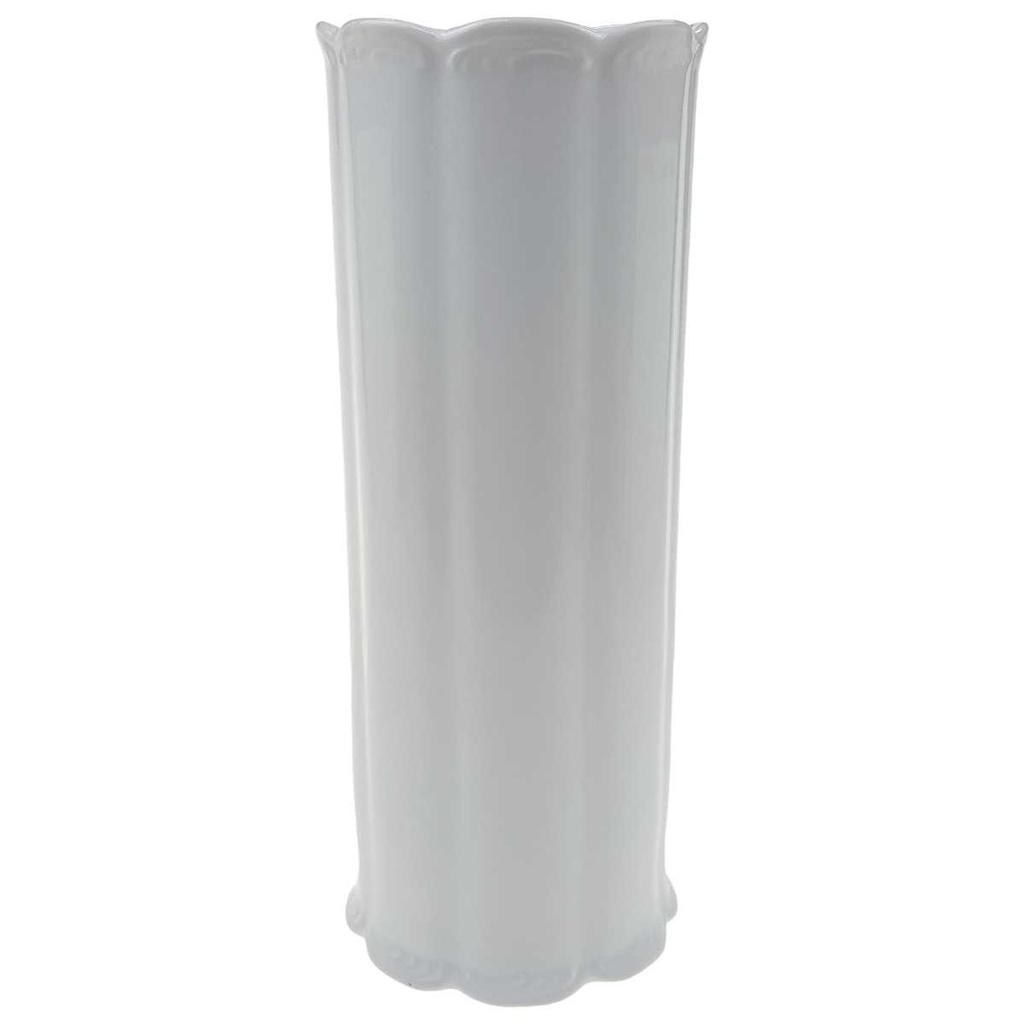 [100285] Vase 26 cm Royal KPM Bavaria Form 1077 Weiß gebraucht - gut