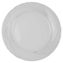 Kuchenteller 20 cm Winterling Röslau Relief graue Streifen gebraucht - gut