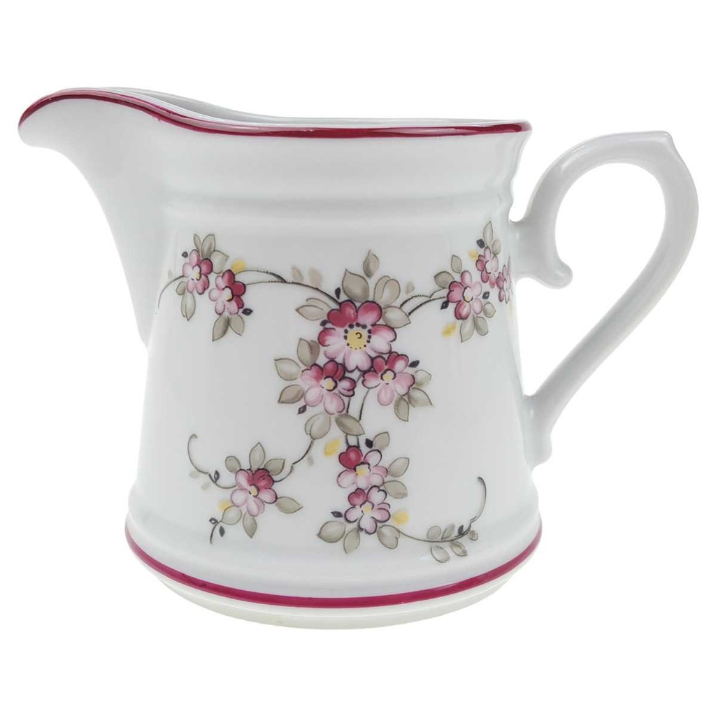 [123115] Milchkännchen Winterling Kirchenlamitz Blumendekor Rot Gelb Grün gebraucht - sehr gut