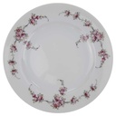 Kuchenteller 19 cm Winterling Kirchenlamitz Blumendekor Rot Gelb Grün gebraucht - sehr gut