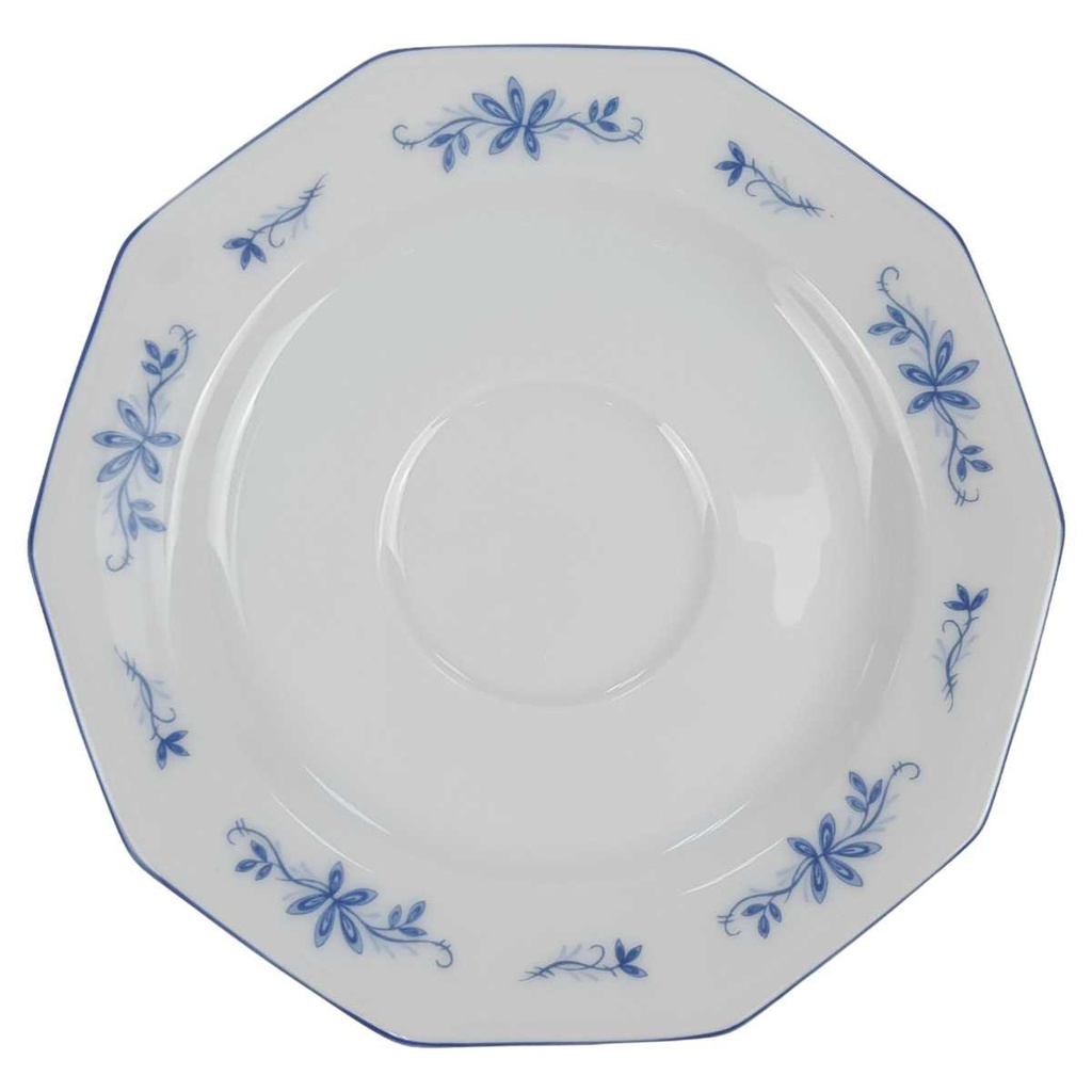 [123122] Untertasse für Kaffee 14 cm Winterling Marktleuthen Blaue Blumen gebraucht - sehr gut