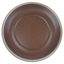 Untertasse für Suppe D 16,5 cm Keramik Braun