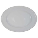 Servierplatte groß 45,5x33,7 cm Rosenthal Perlrand Weiß gebraucht - akzeptabel